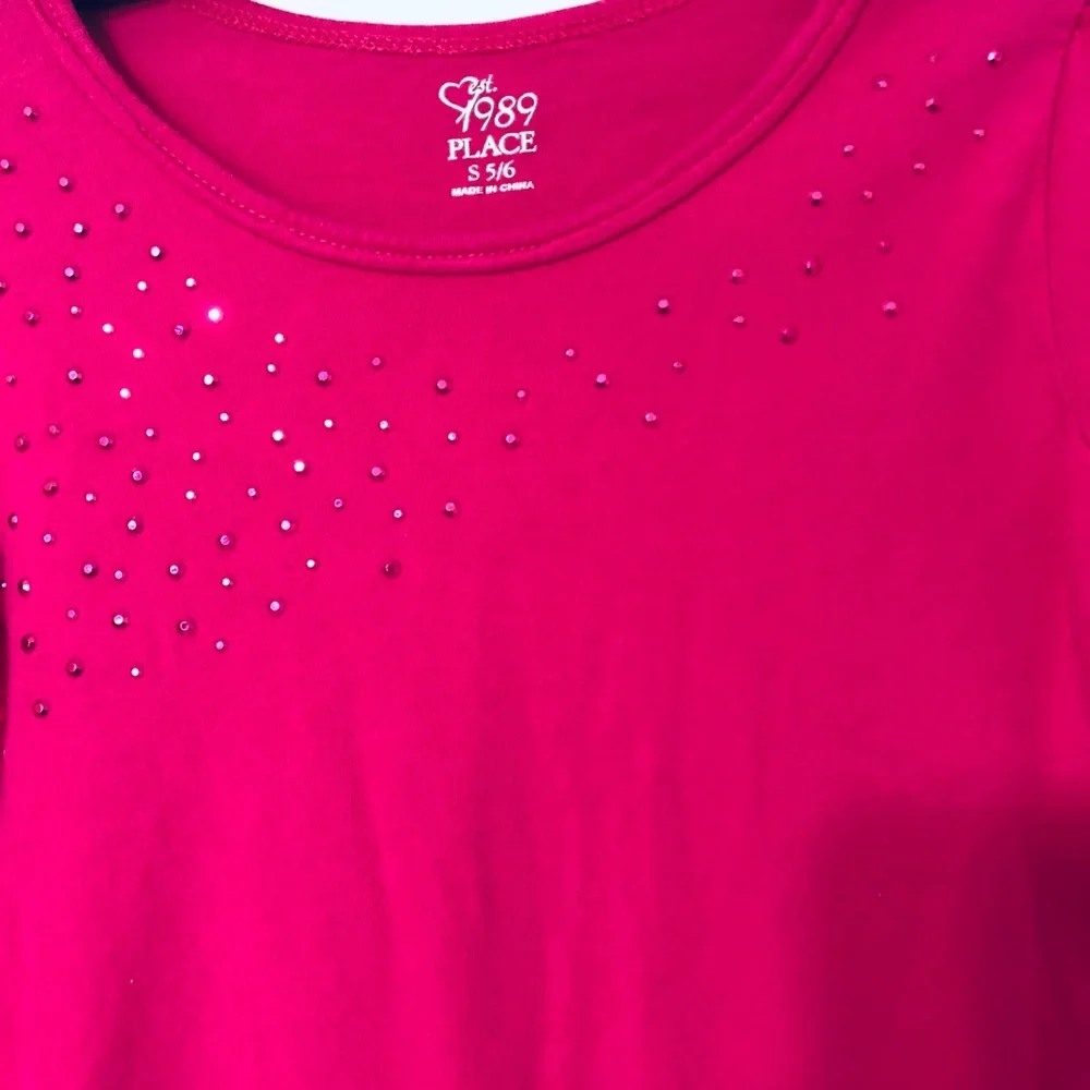The Children’s Place Long Sleeve Pink Tunic Top